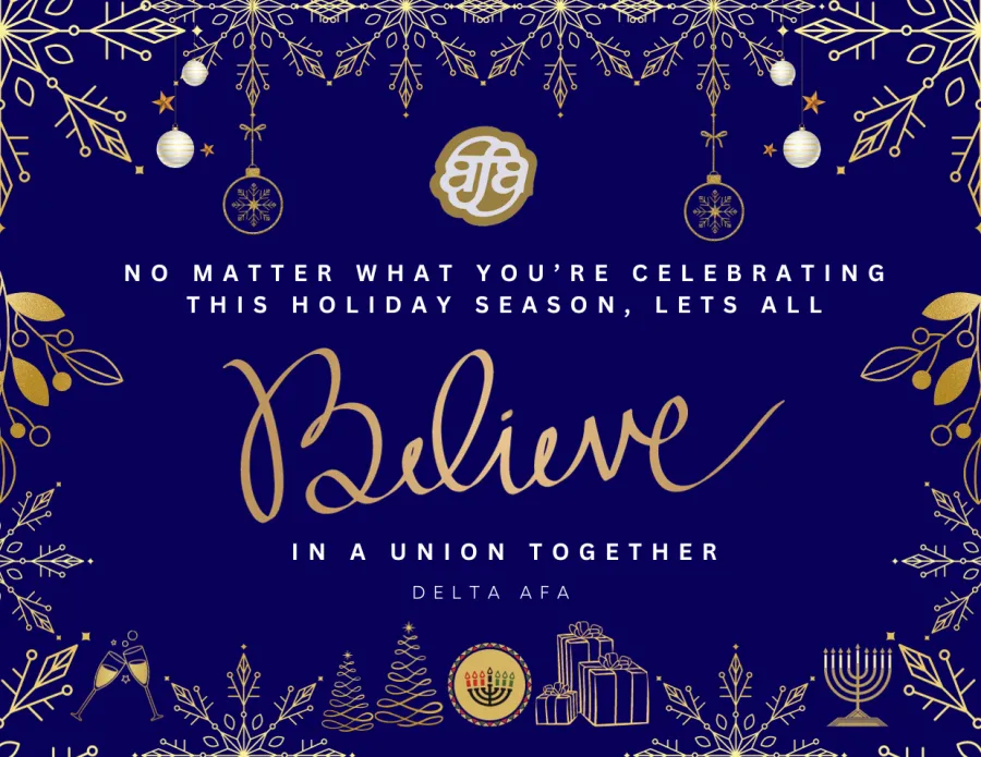 Believe in a Union card